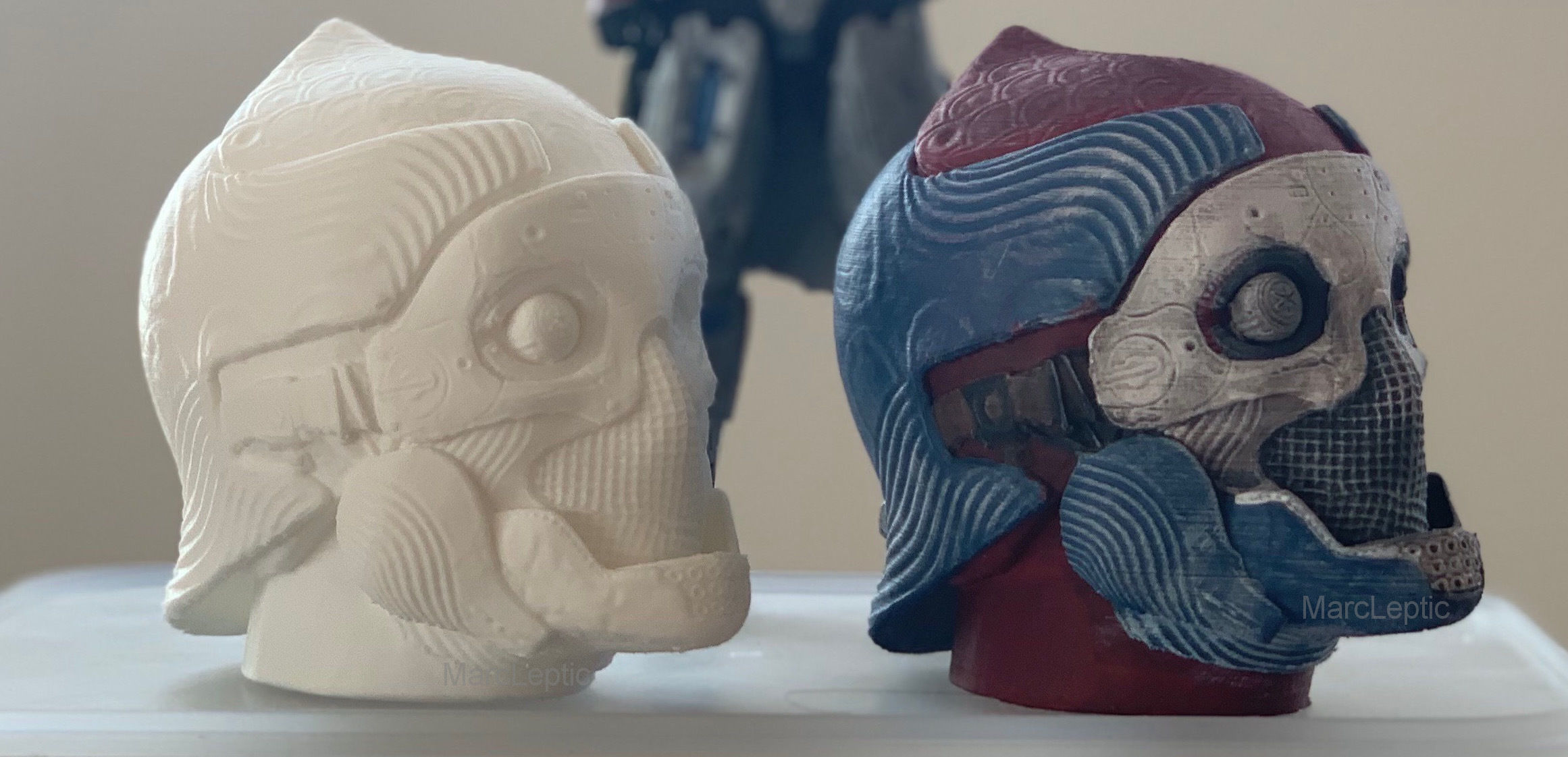 Destiny 2 Titan One Eyed Mask 3D Print OEM 3D print model_8