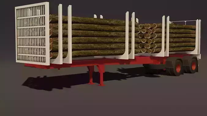 Montenegro Logging trailer