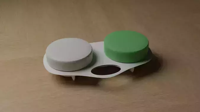 Contact-Lens Case - Medium Detail