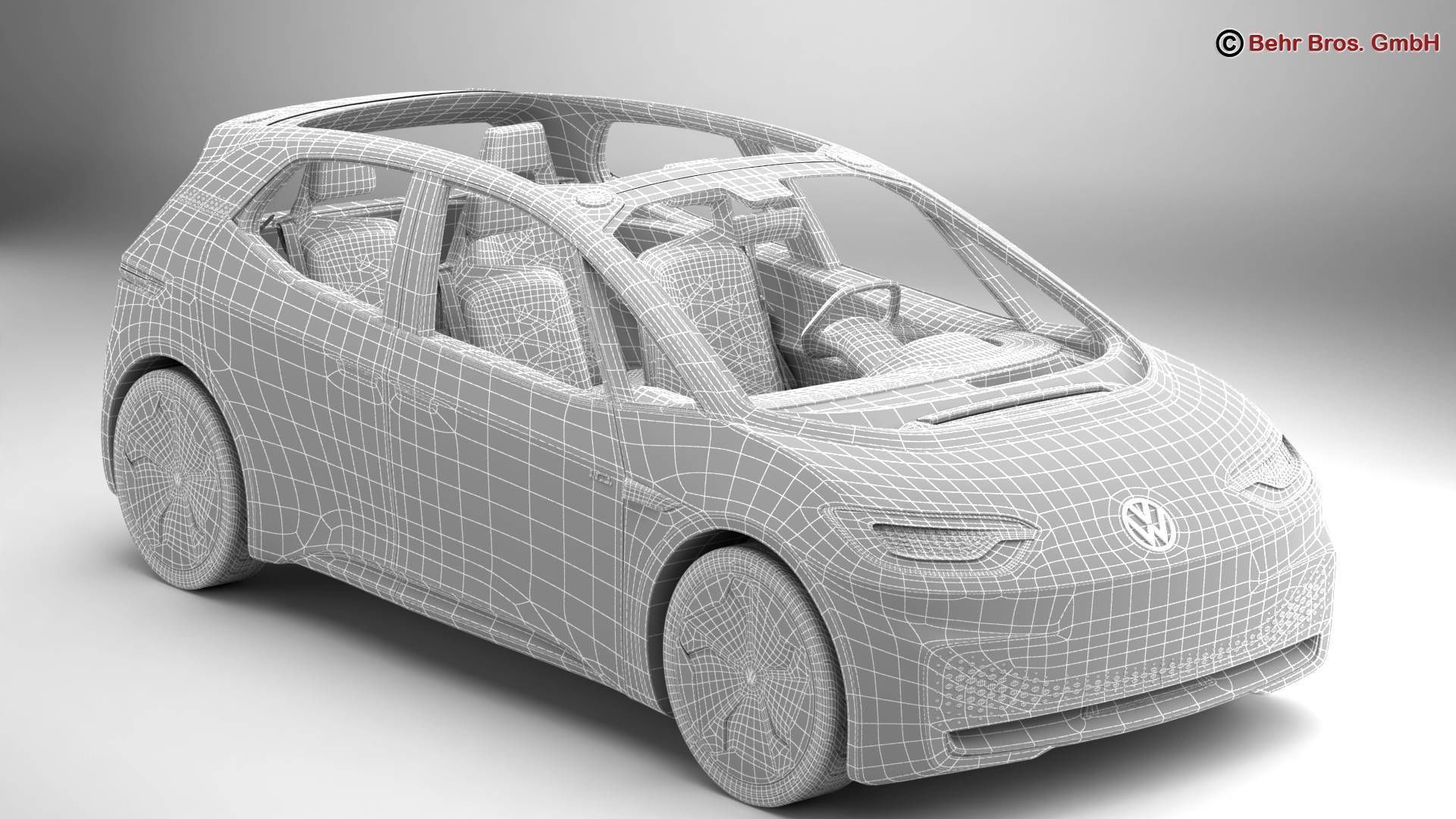 VW ID Concept 3D model_15