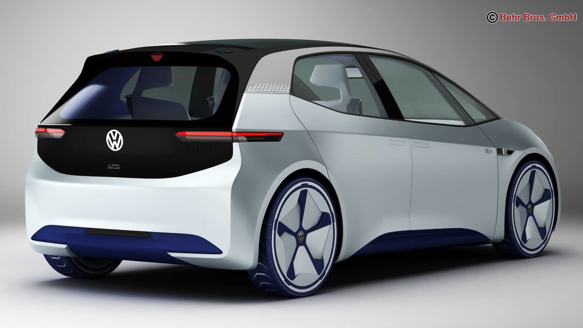 VW ID Concept 3D model_3