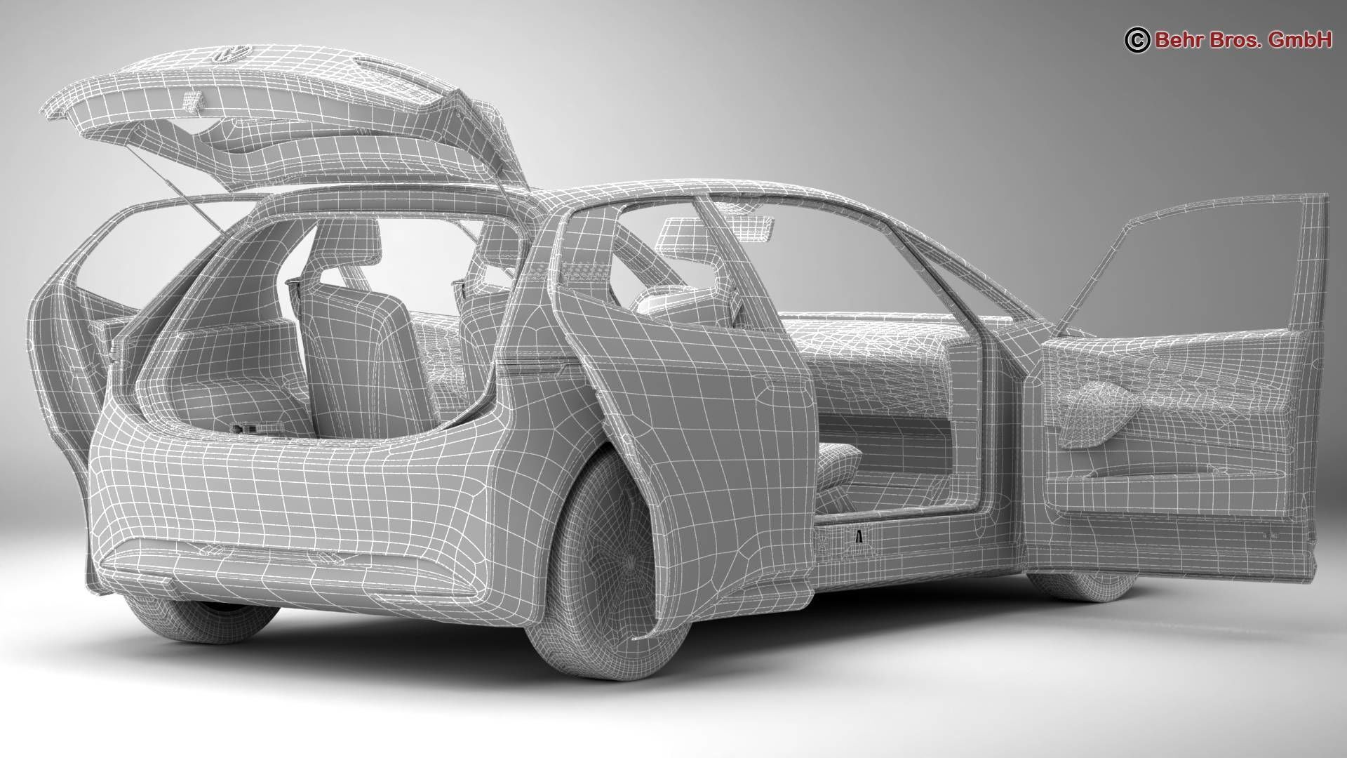 VW ID Concept 3D model_19