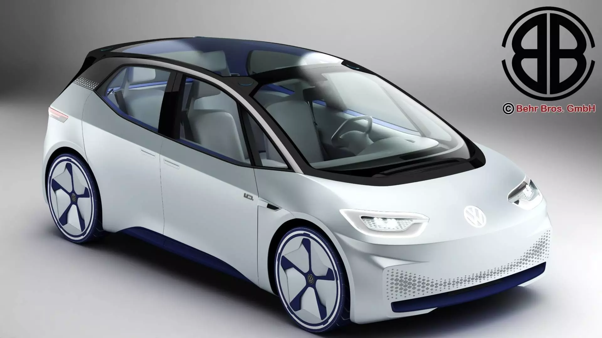 VW ID Concept 3D model_0