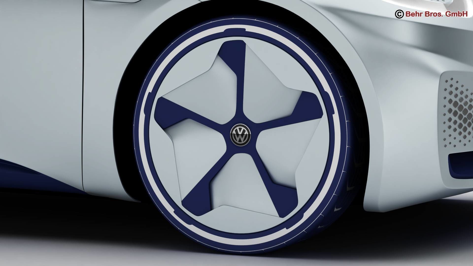 VW ID Concept 3D model_8