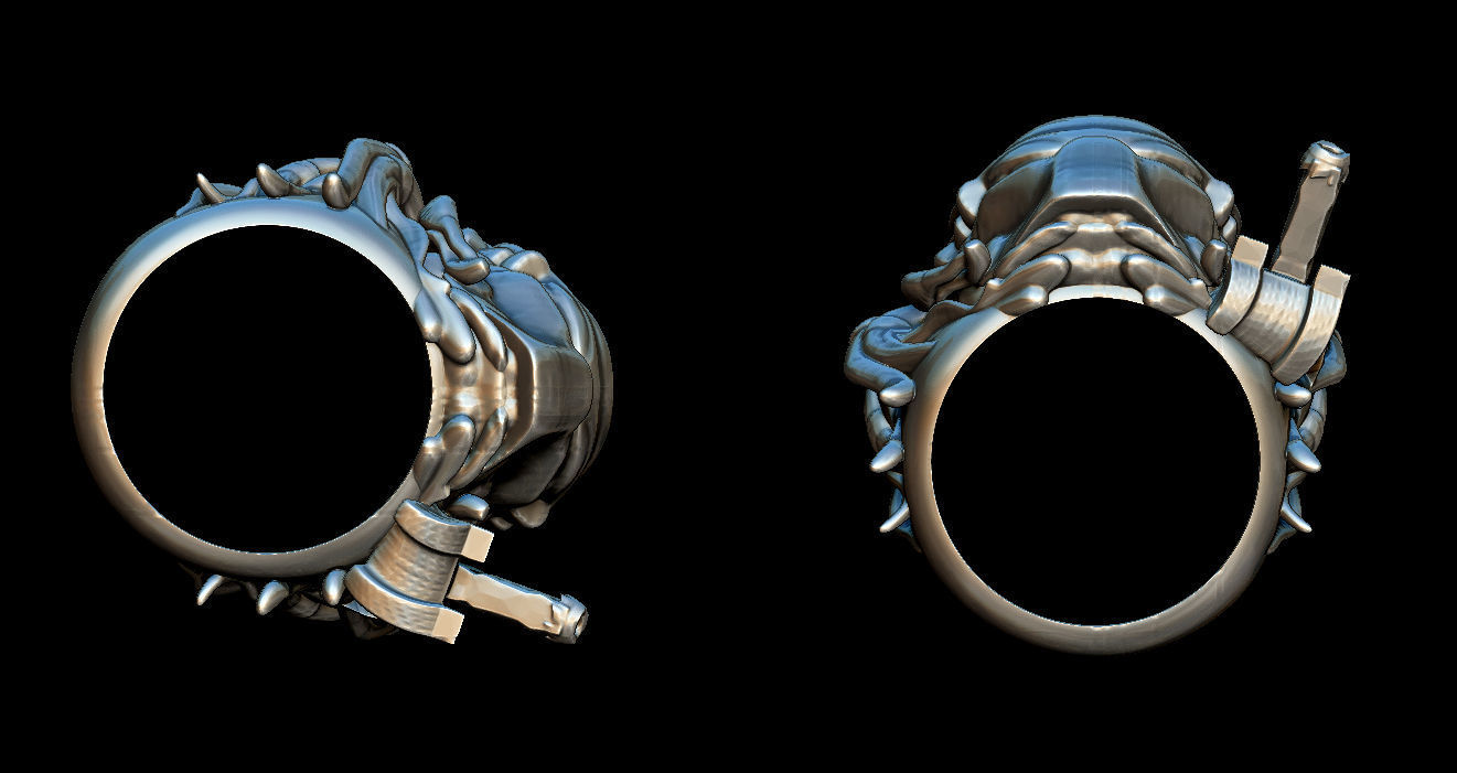 Predator 3D print model_2