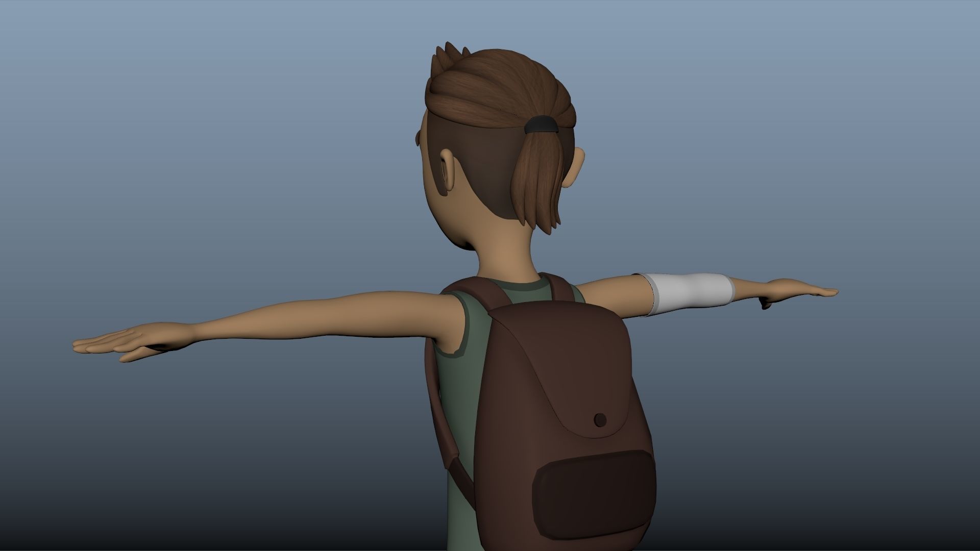 Boy Character 3D model_6