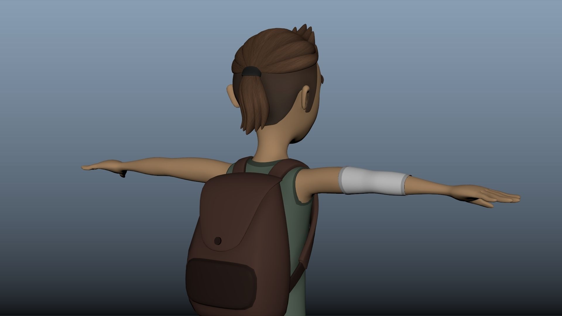 Boy Character 3D model_5