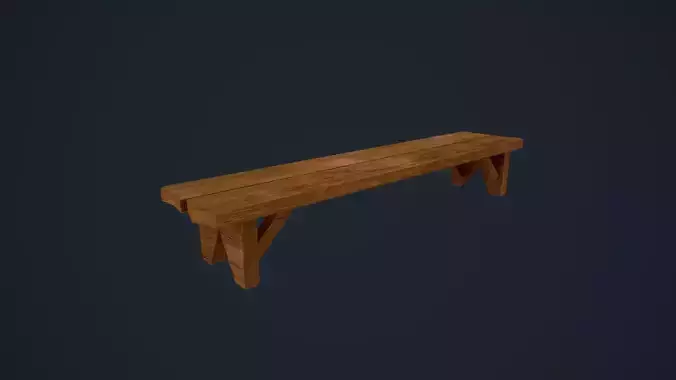 Wooden Bench