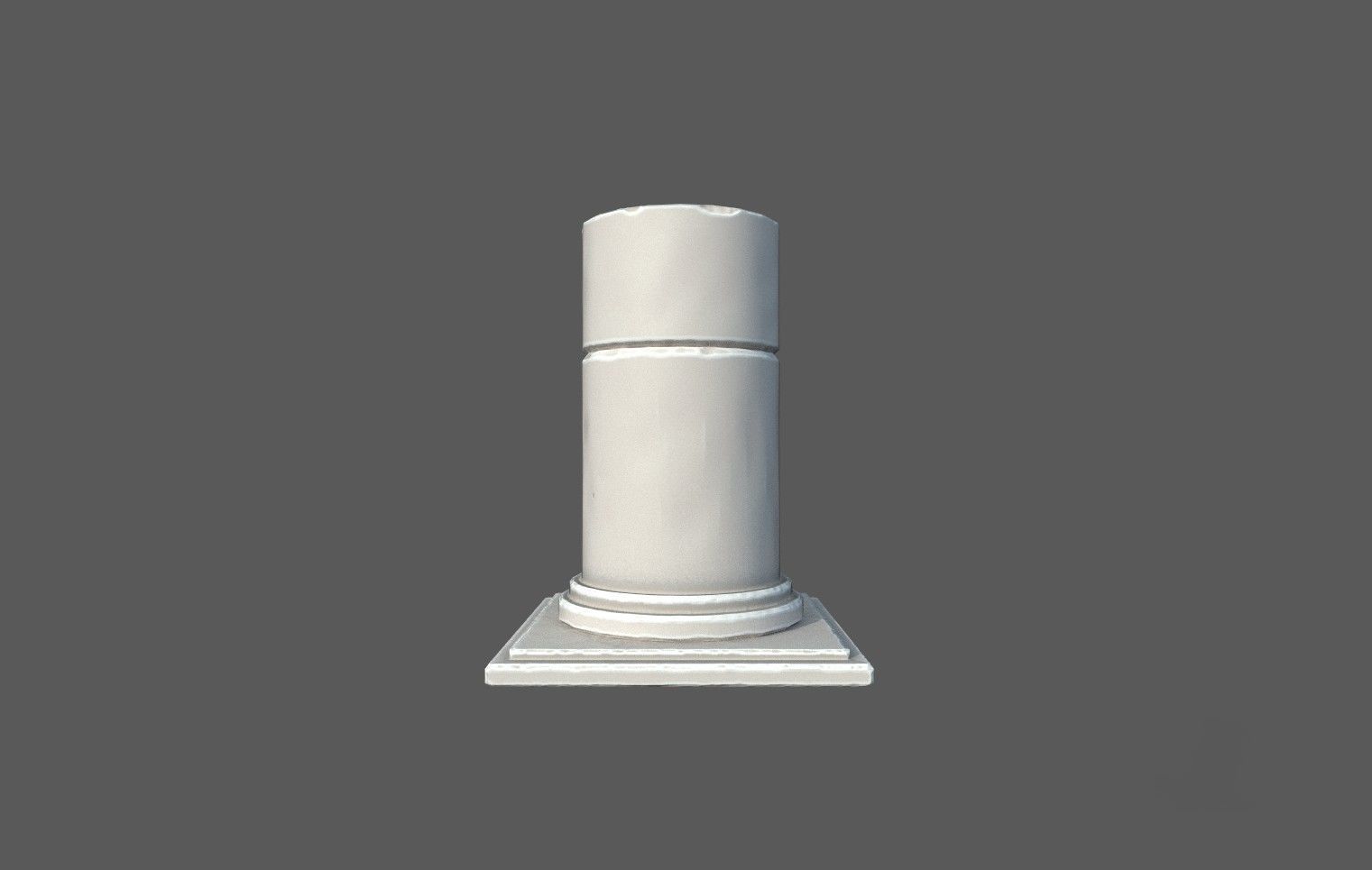 Modular Roman Columns 2 Low-poly 3D model_15