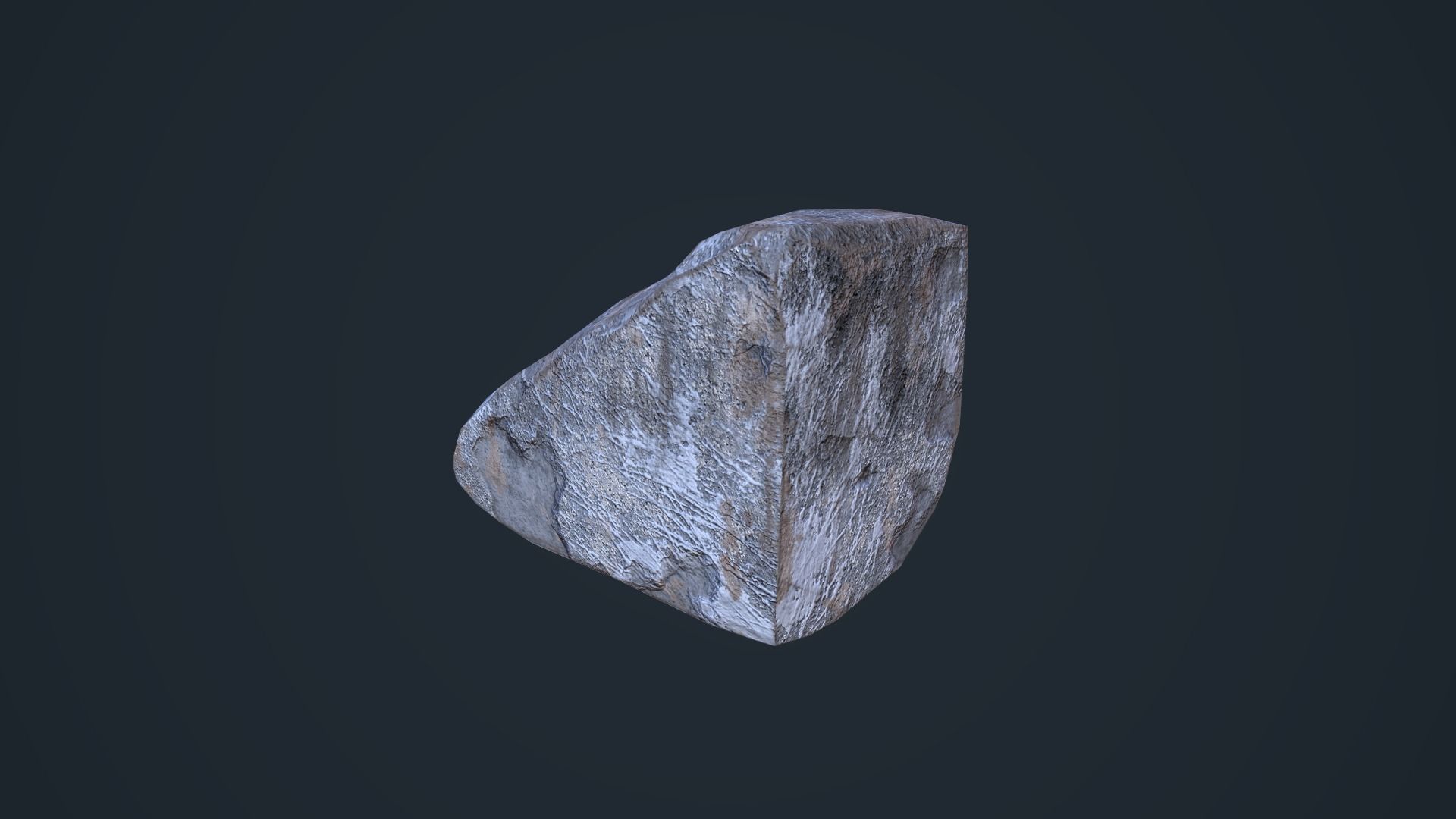 Cement Blocks Low-poly 3D model_21