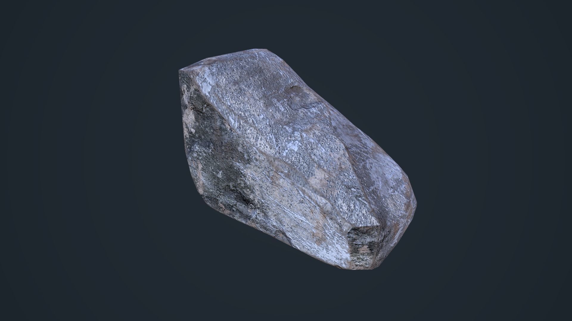 Cement Blocks Low-poly 3D model_18