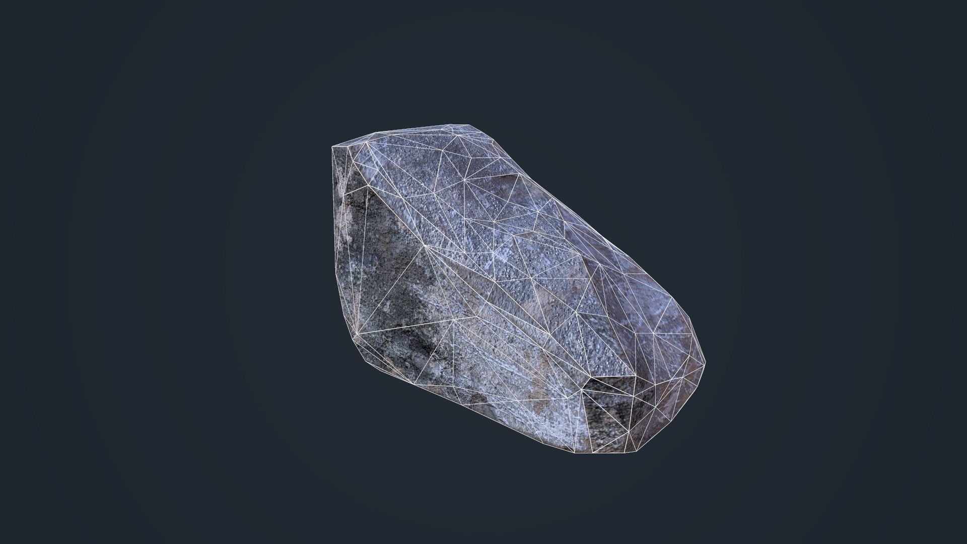 Cement Blocks Low-poly 3D model_23