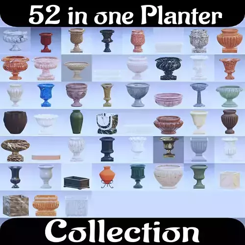 Garden urn planter collection