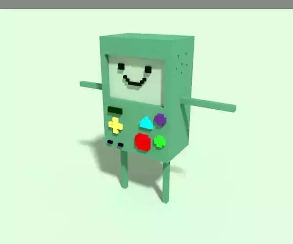 Beemo voxel model