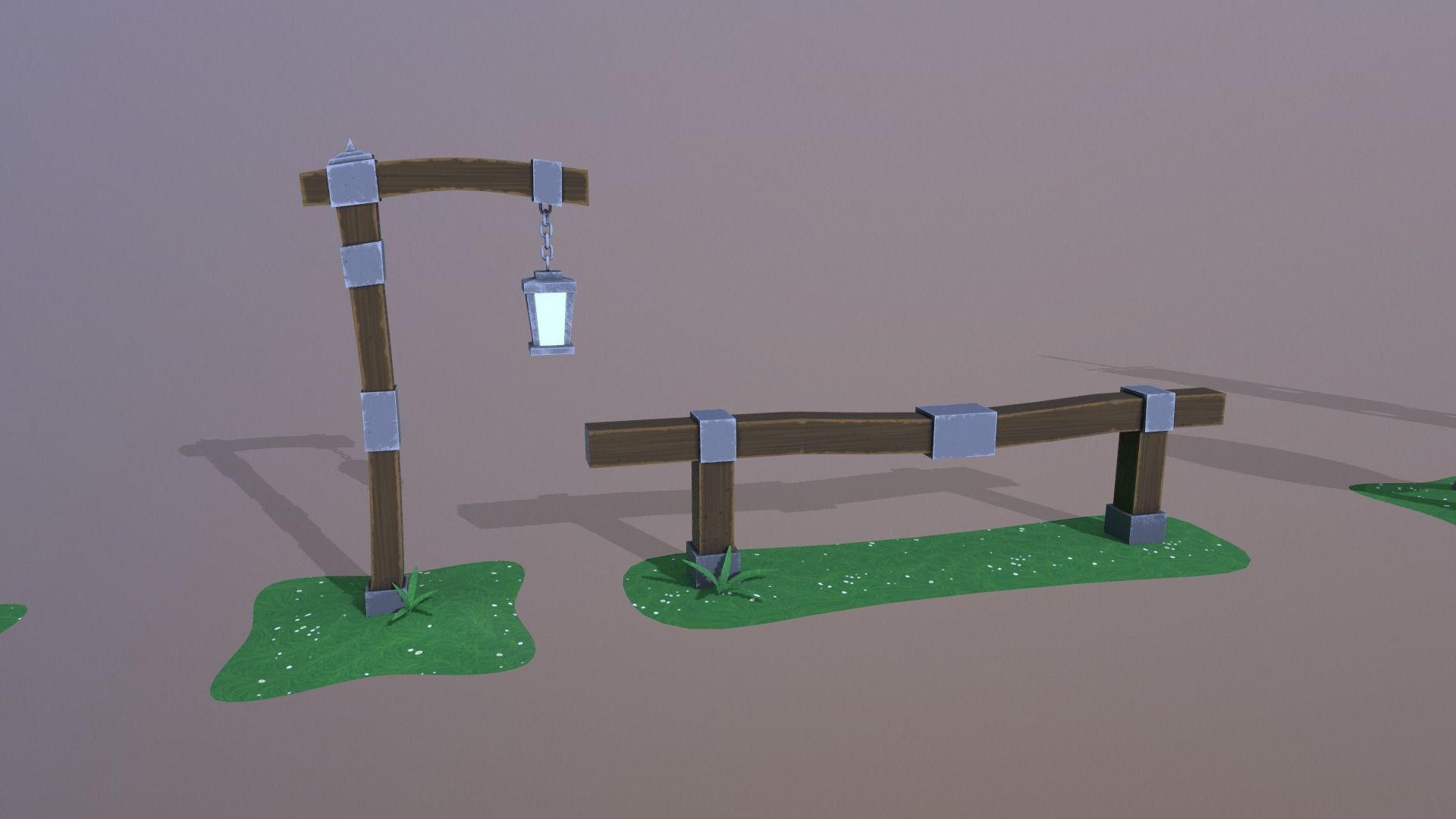 Medieval Asset Game Ready  Low-poly 3D model_3