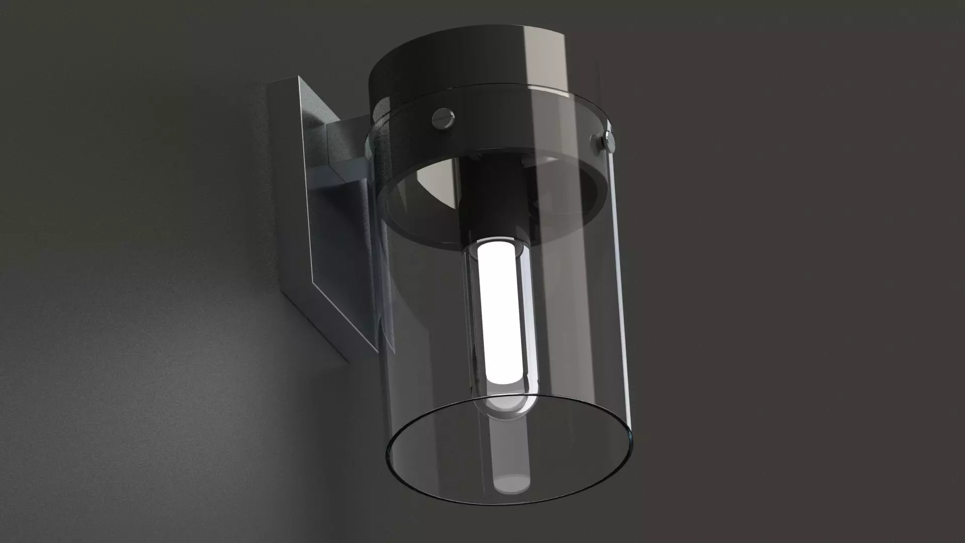 EXTERIOR LIGHT LAMP 3D model_0