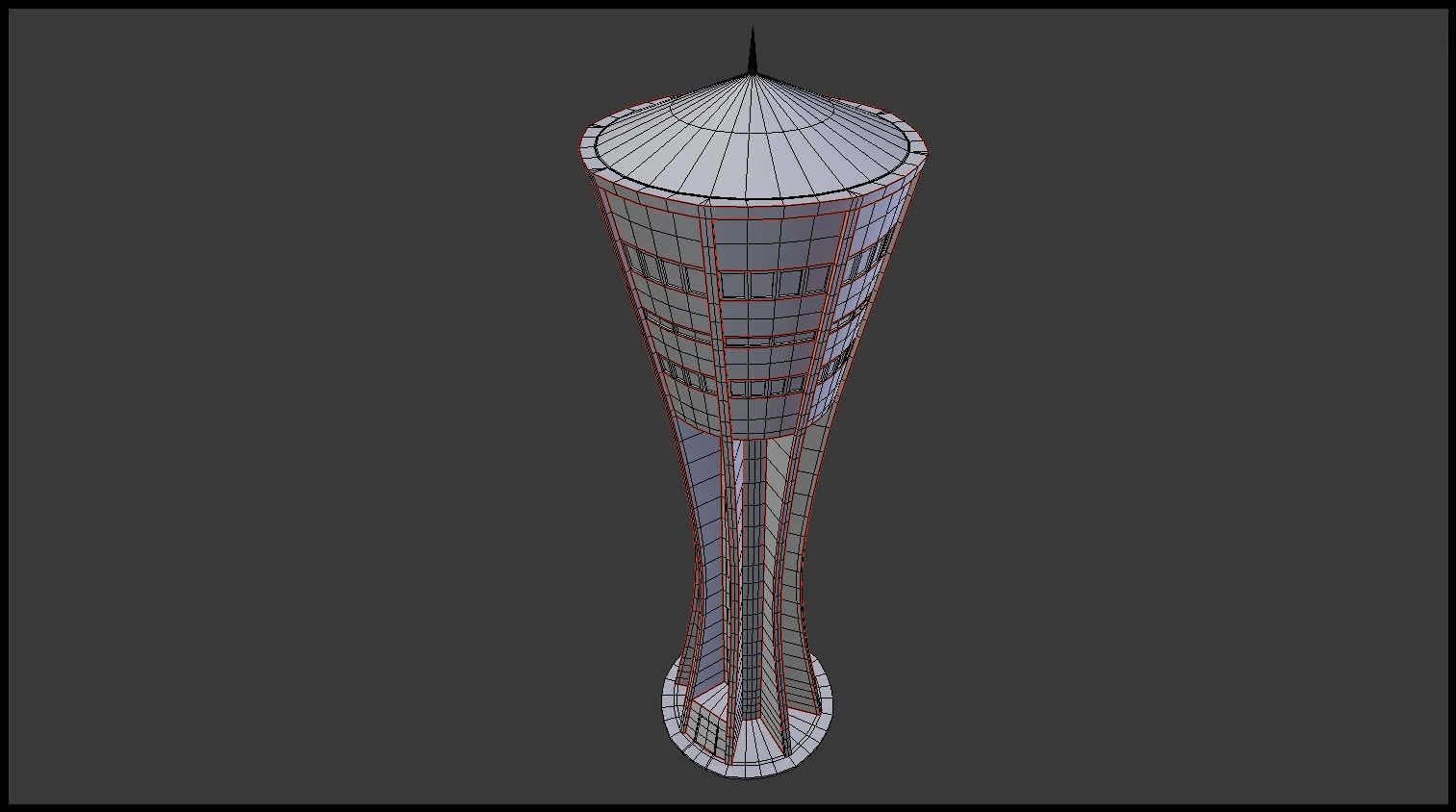 Water tower 3D model_8