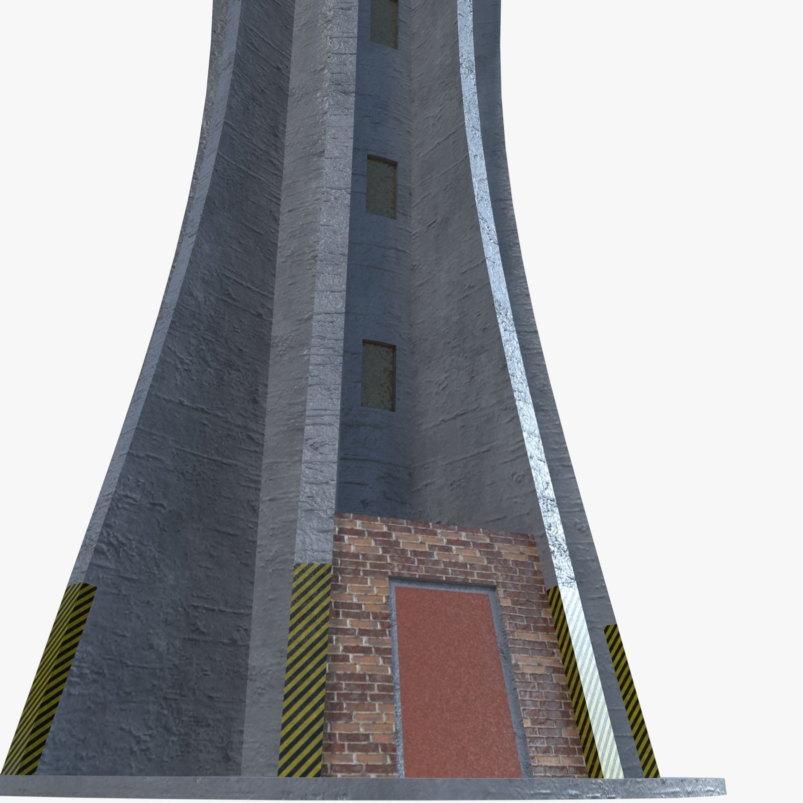 Water tower 3D model_7