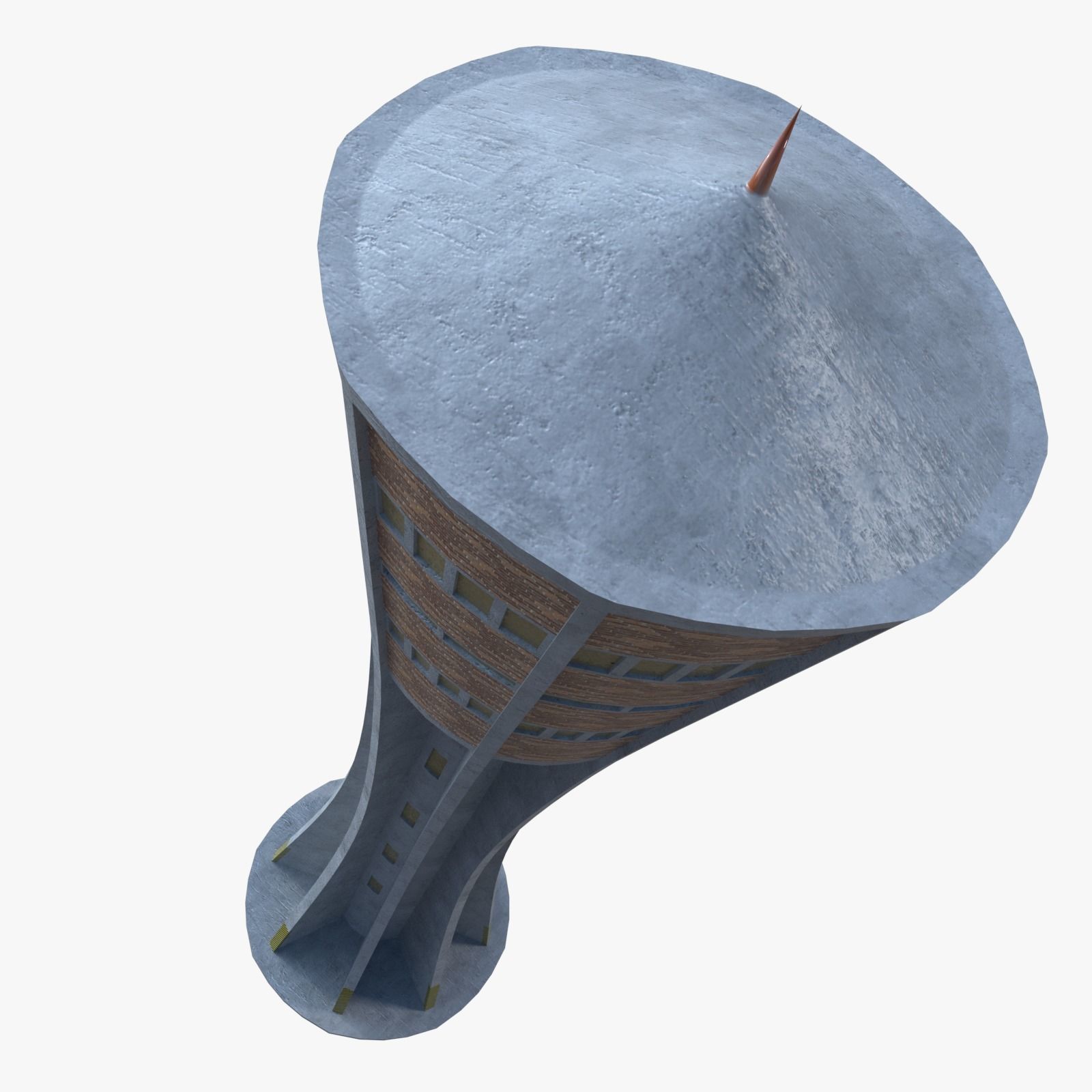 Water tower 3D model_6