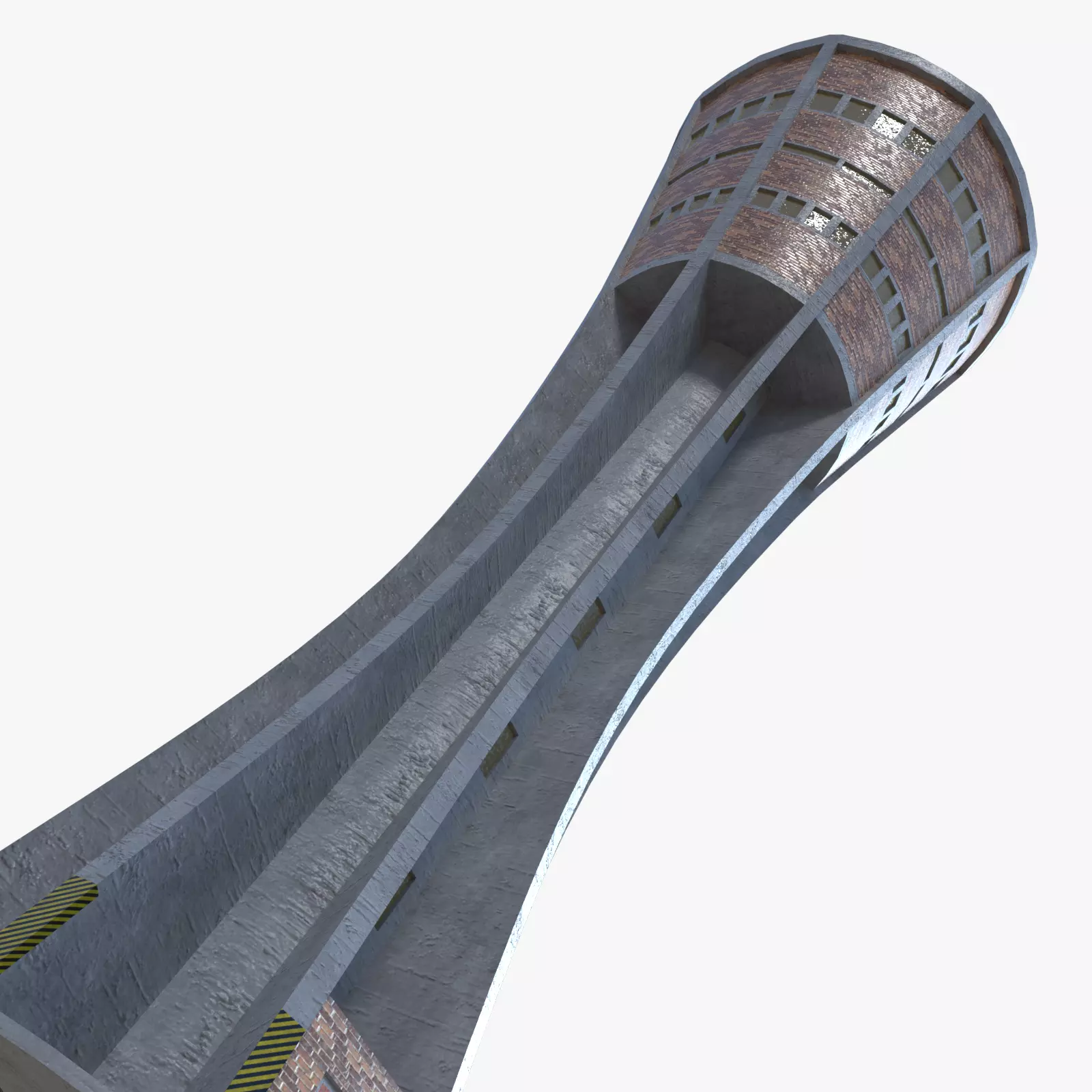 Water tower 3D model_0