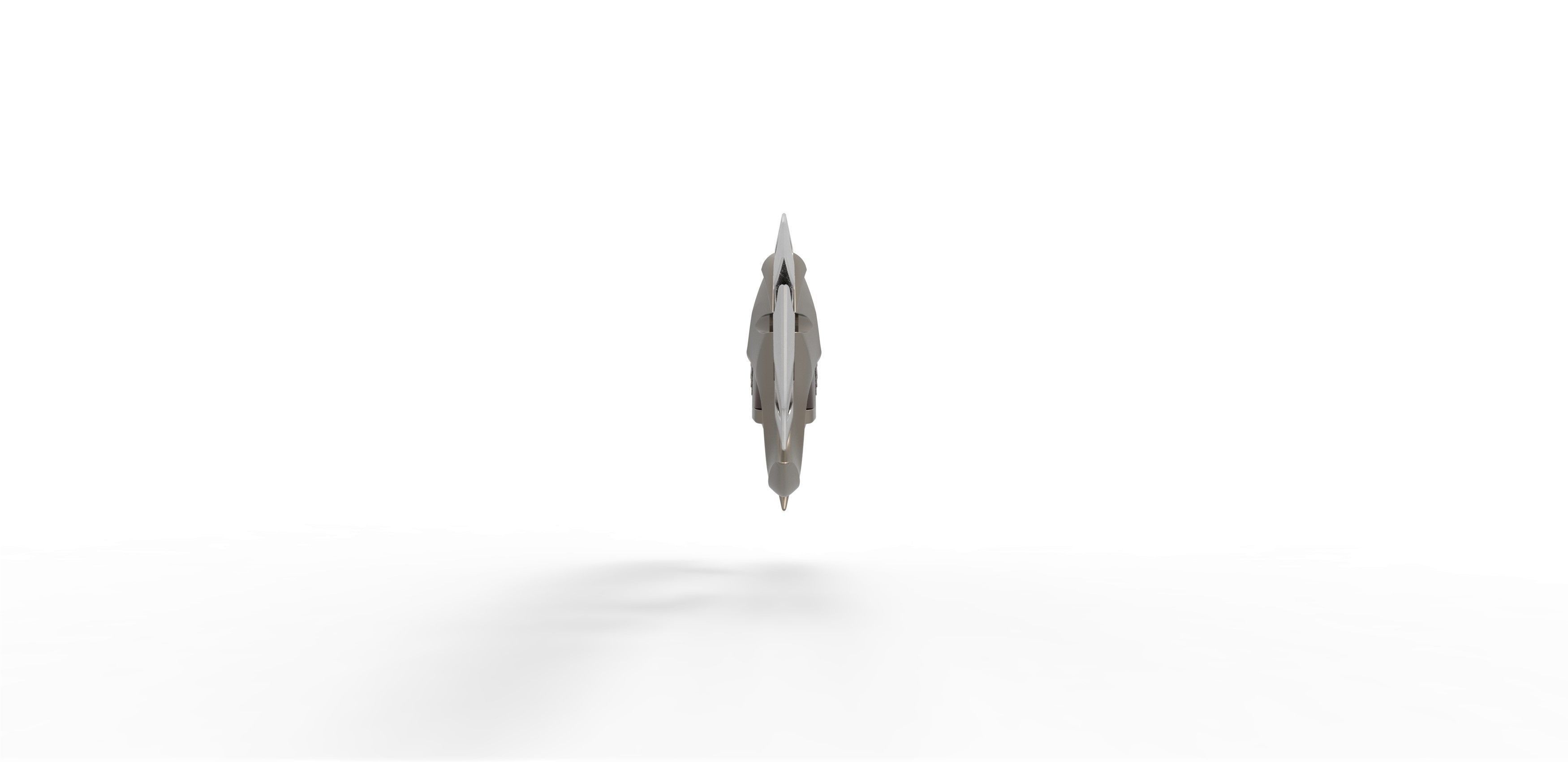 Dagger of Shinzon from the movie Star Trek Nemesis 2002 3D print model_4