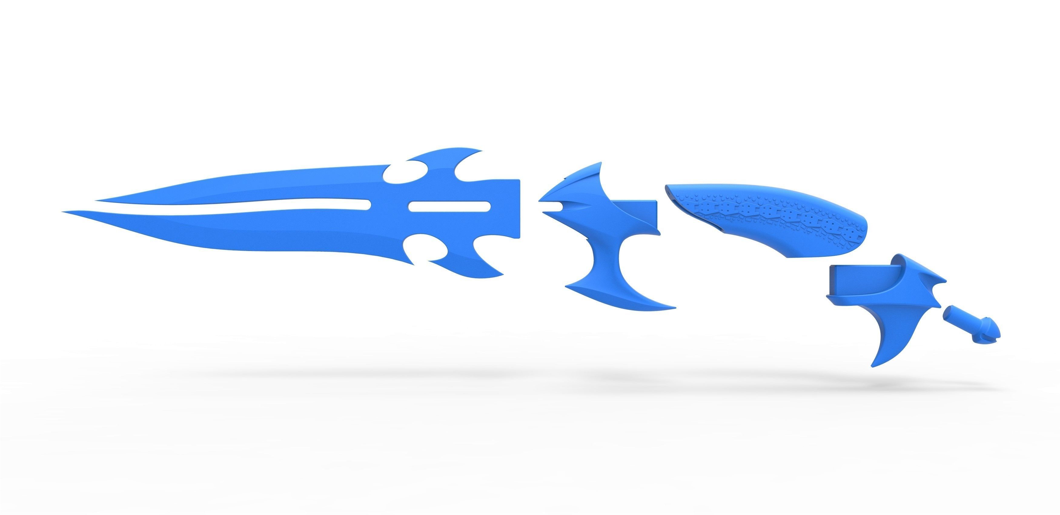 Dagger of Shinzon from the movie Star Trek Nemesis 2002 3D print model_25