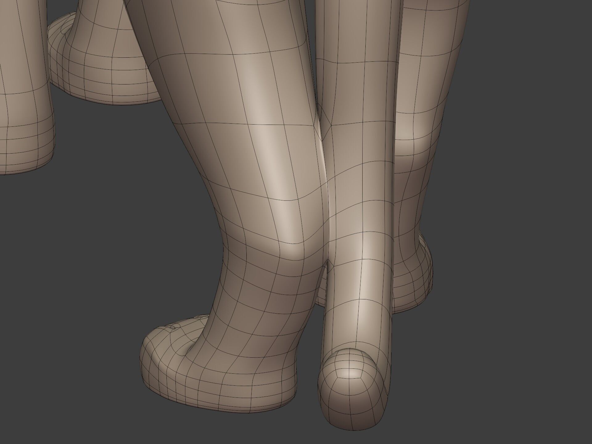 Tiger Figurine - Statue -- Ready for 3D Printing 3D print model_22