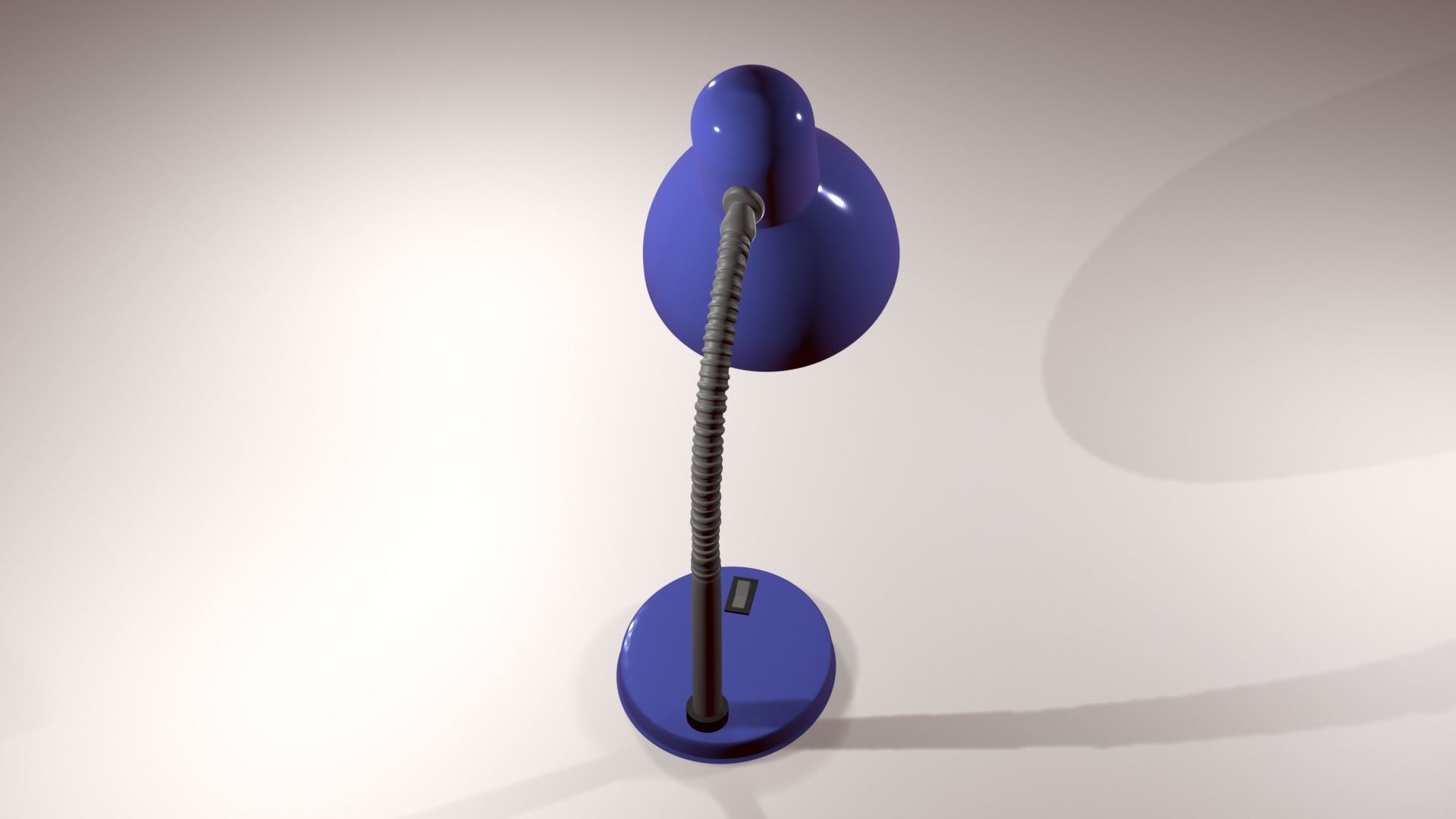 Table lamp 3D model_4