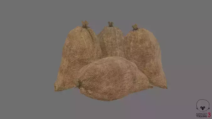 Closed sack - Gameready prop