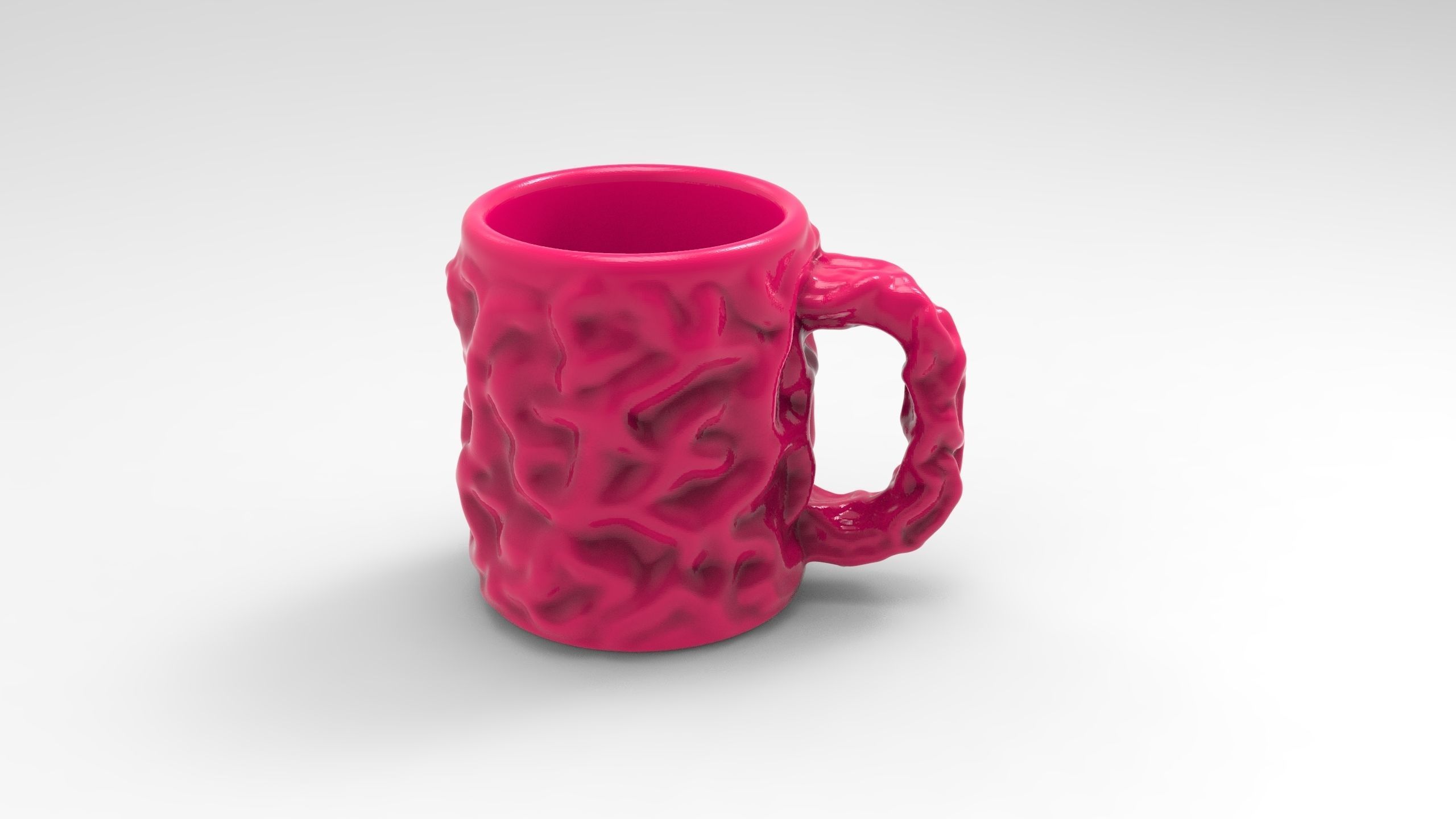 Tree Trunk Mug for 3D printing 3D print model_4