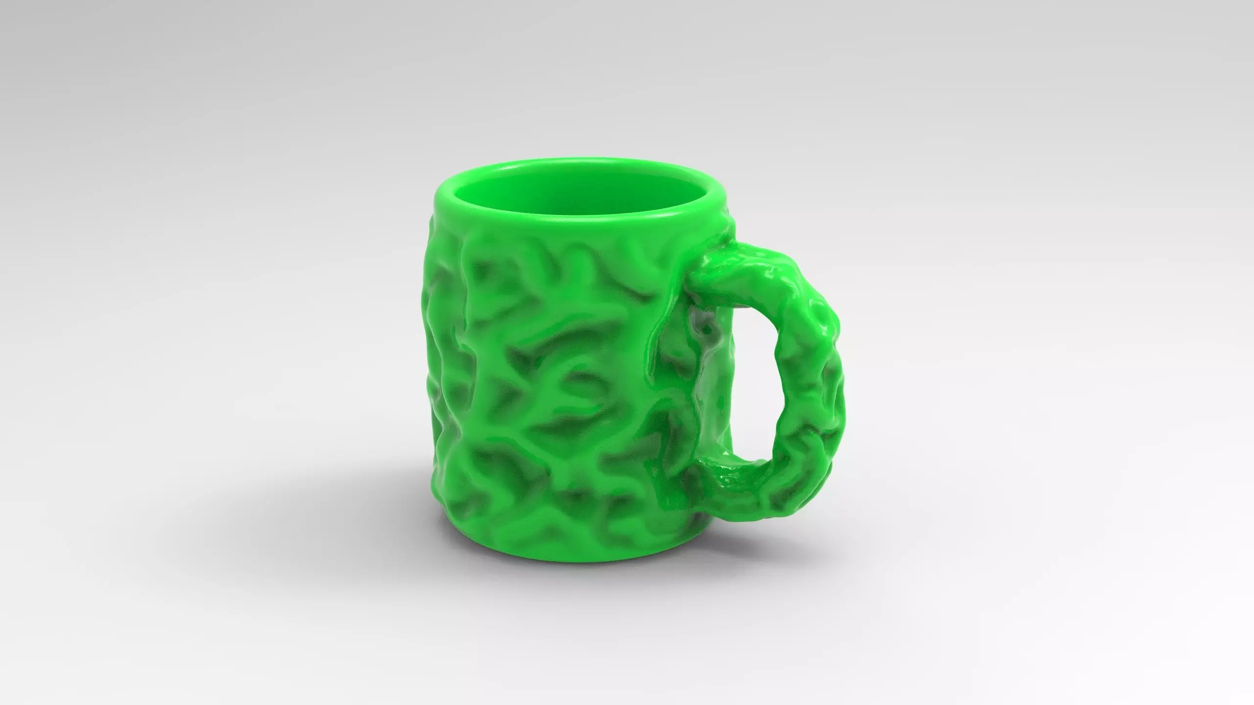 Tree Trunk Mug for 3D printing 3D print model_0