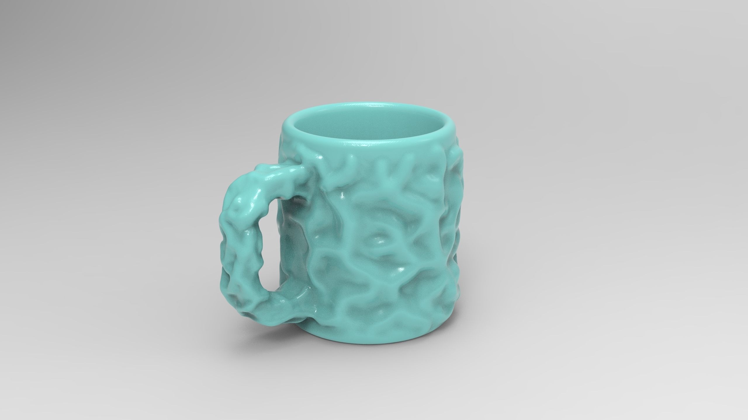 Tree Trunk Mug for 3D printing 3D print model_2
