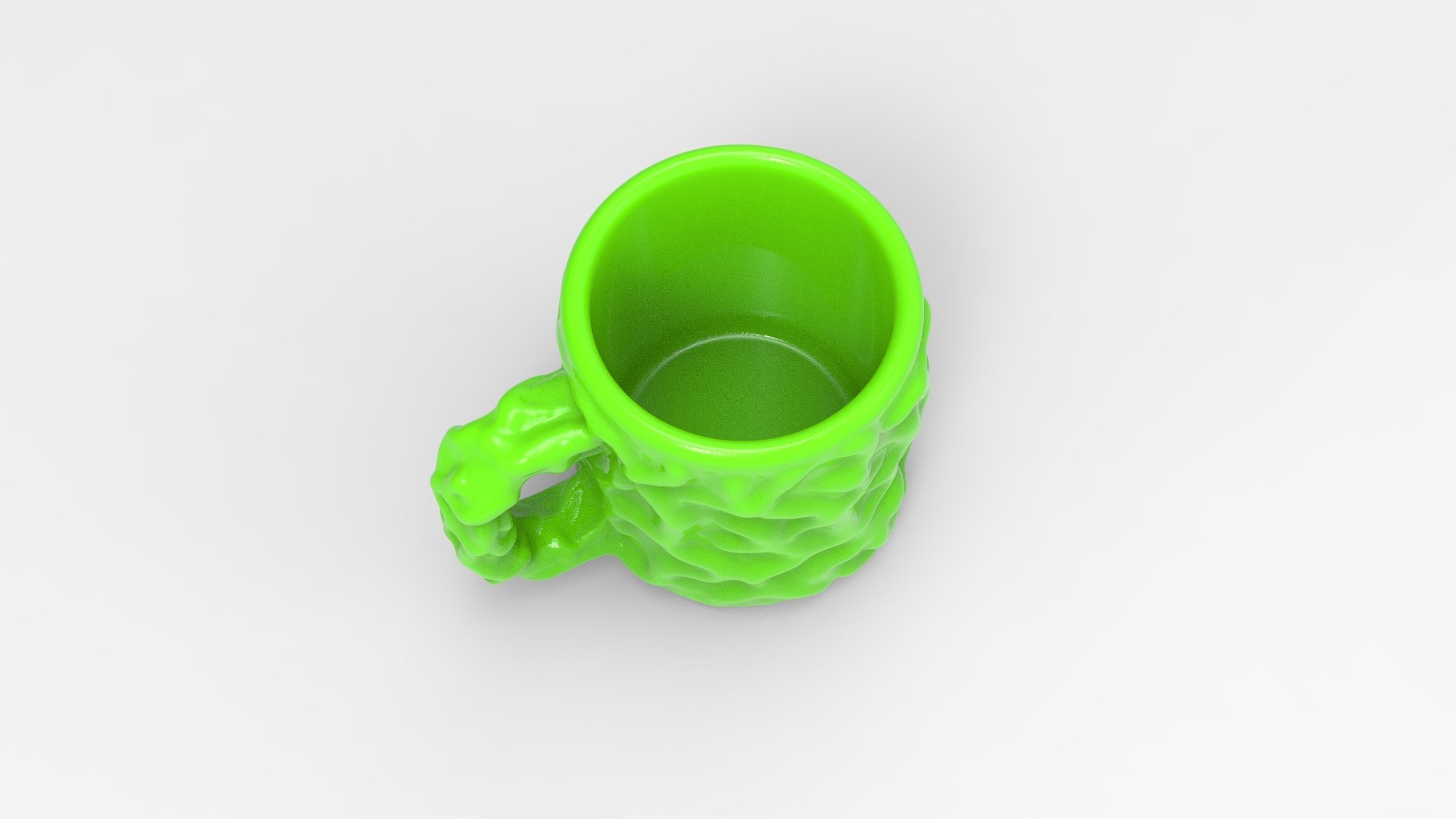 Tree Trunk Mug for 3D printing 3D print model_8
