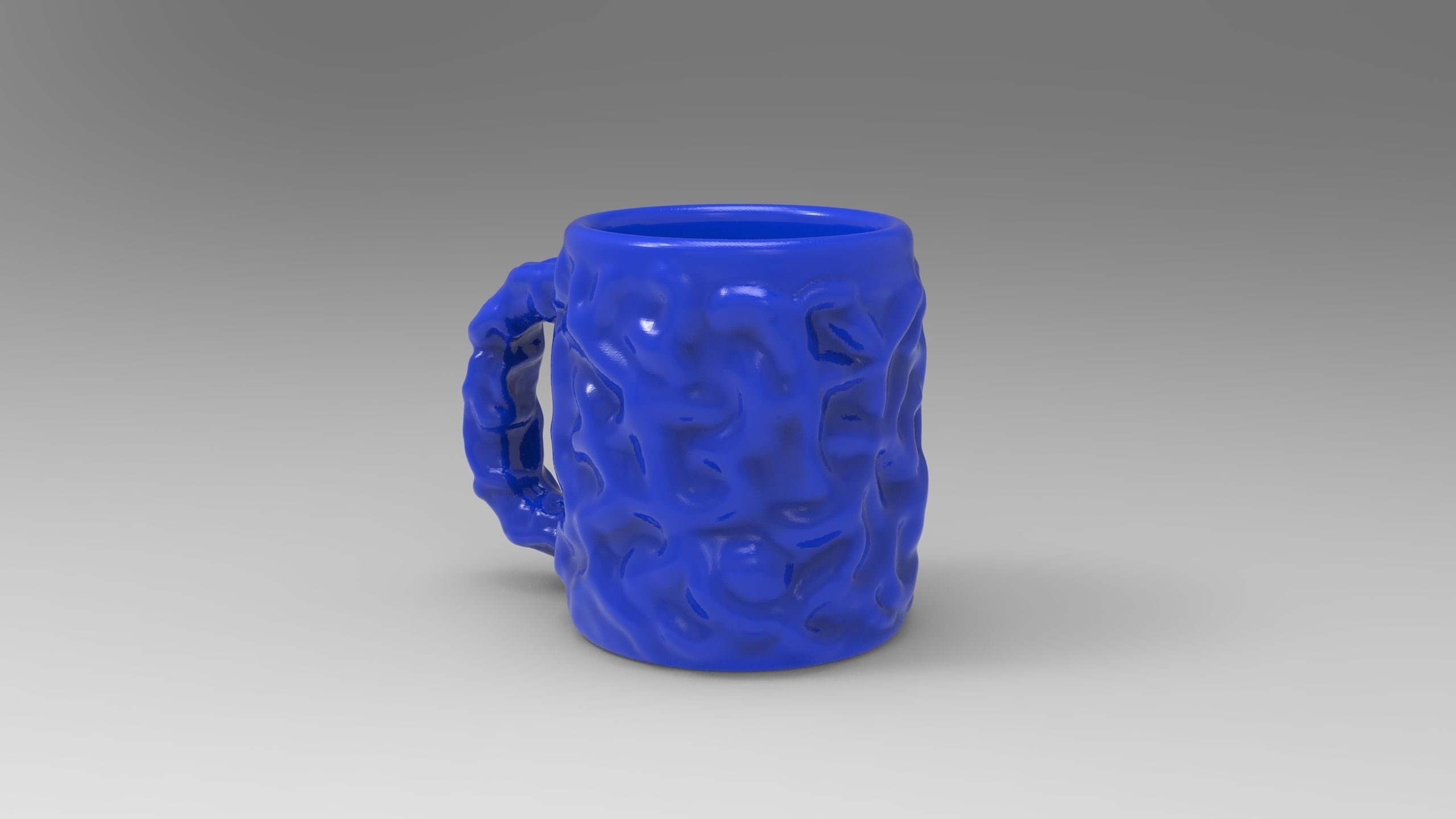 Tree Trunk Mug for 3D printing 3D print model_7