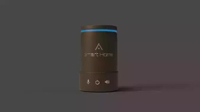 Smart Home System GameReady - LowPoly with PBR Material Low-poly 3D model