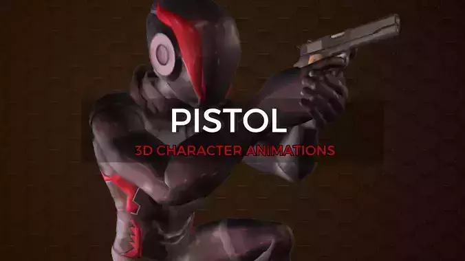PISTOL STARTER - 3D CHARACTER ANIMATION PACK 