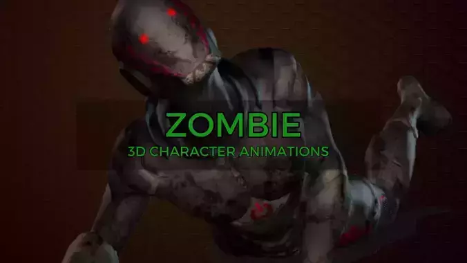 ZOMBIE STARTER - 3D CHARACTER ANIMATION PACK 