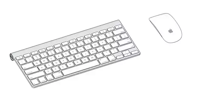 Apple Mouse Keyboard
