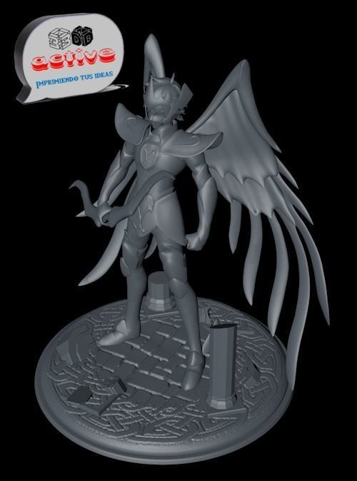 Saint Seiya - Aiolos Sagittarius 3D print model_1