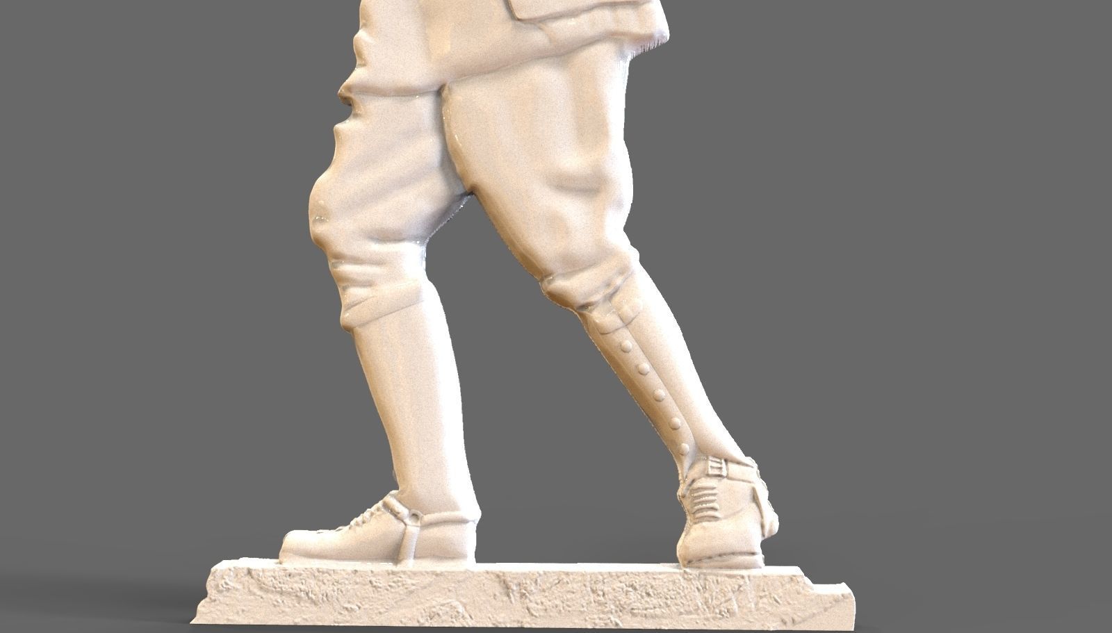 Gazi Mustafa Kemal Ataturk 3d stl model for cnc 3D print model_5
