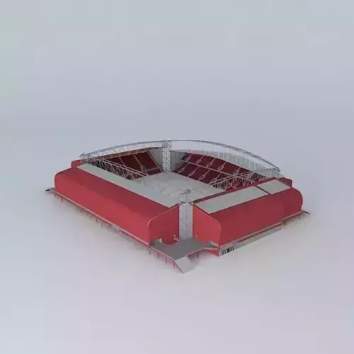 Tynecastle Renovated Stadium Free 3D model