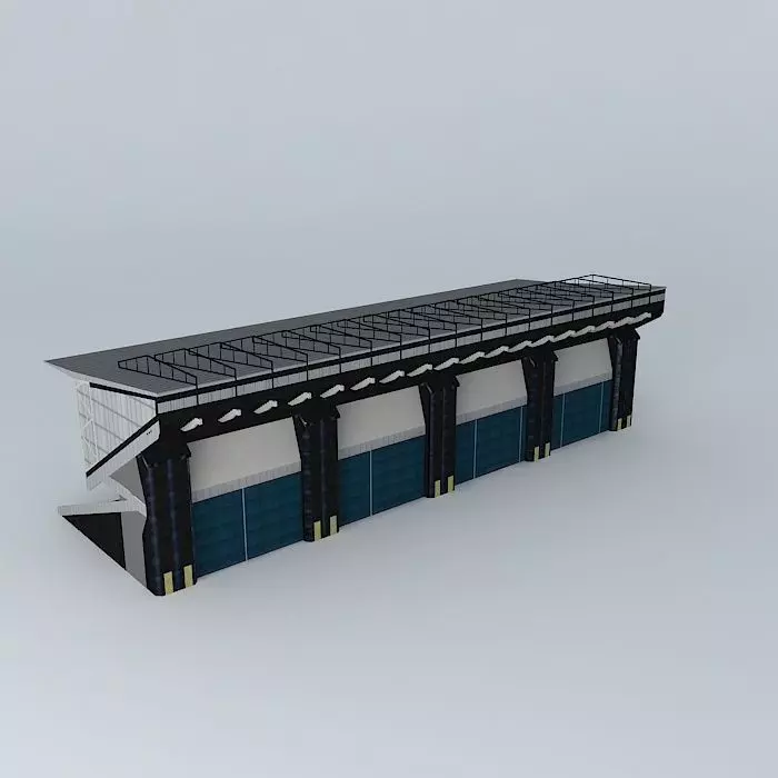 Sparrow Park East Stand Free 3D model