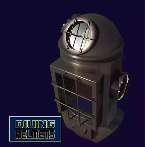 Antique Diving helmet-2