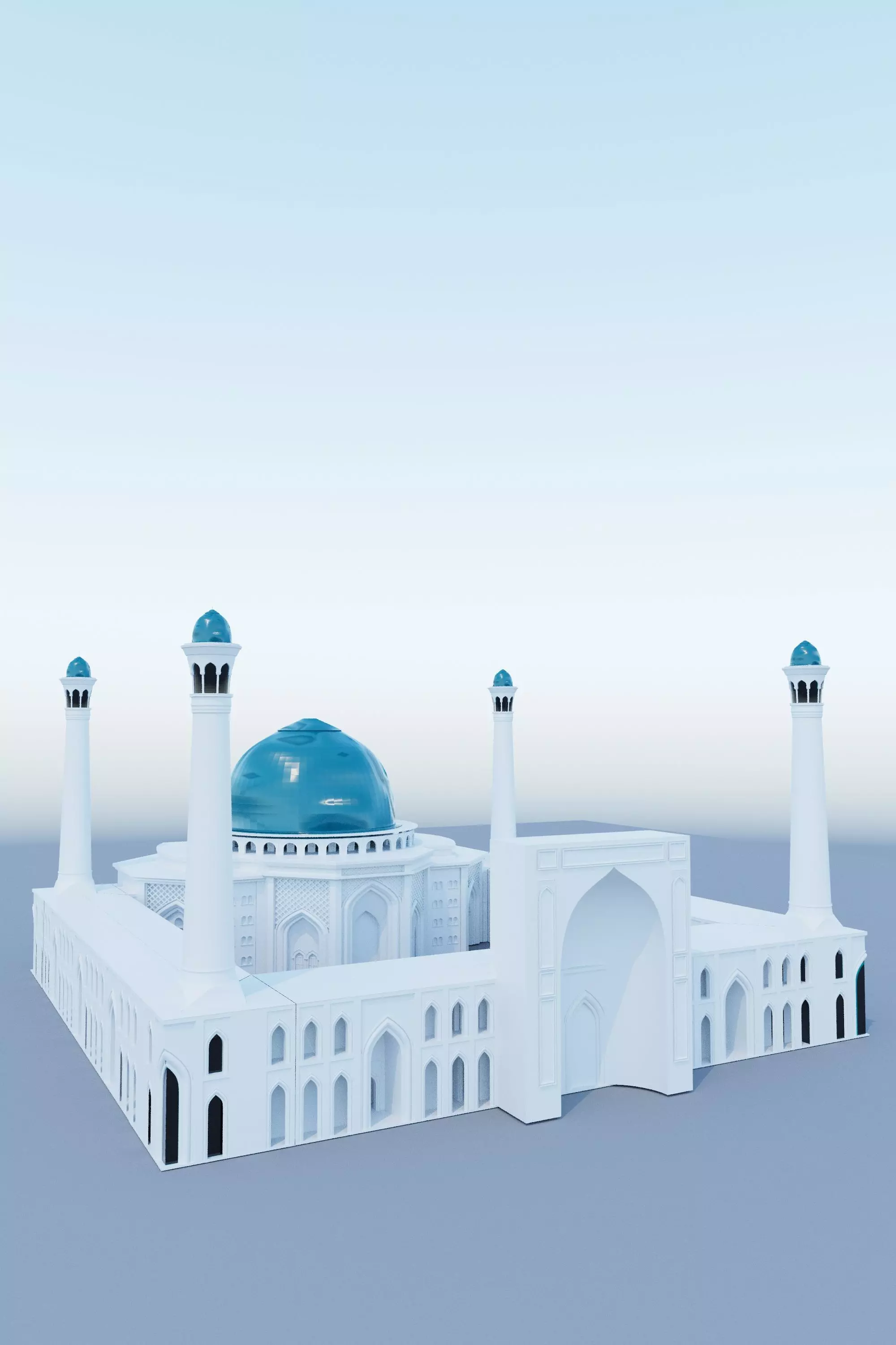 mosque 3d model 3D model_0