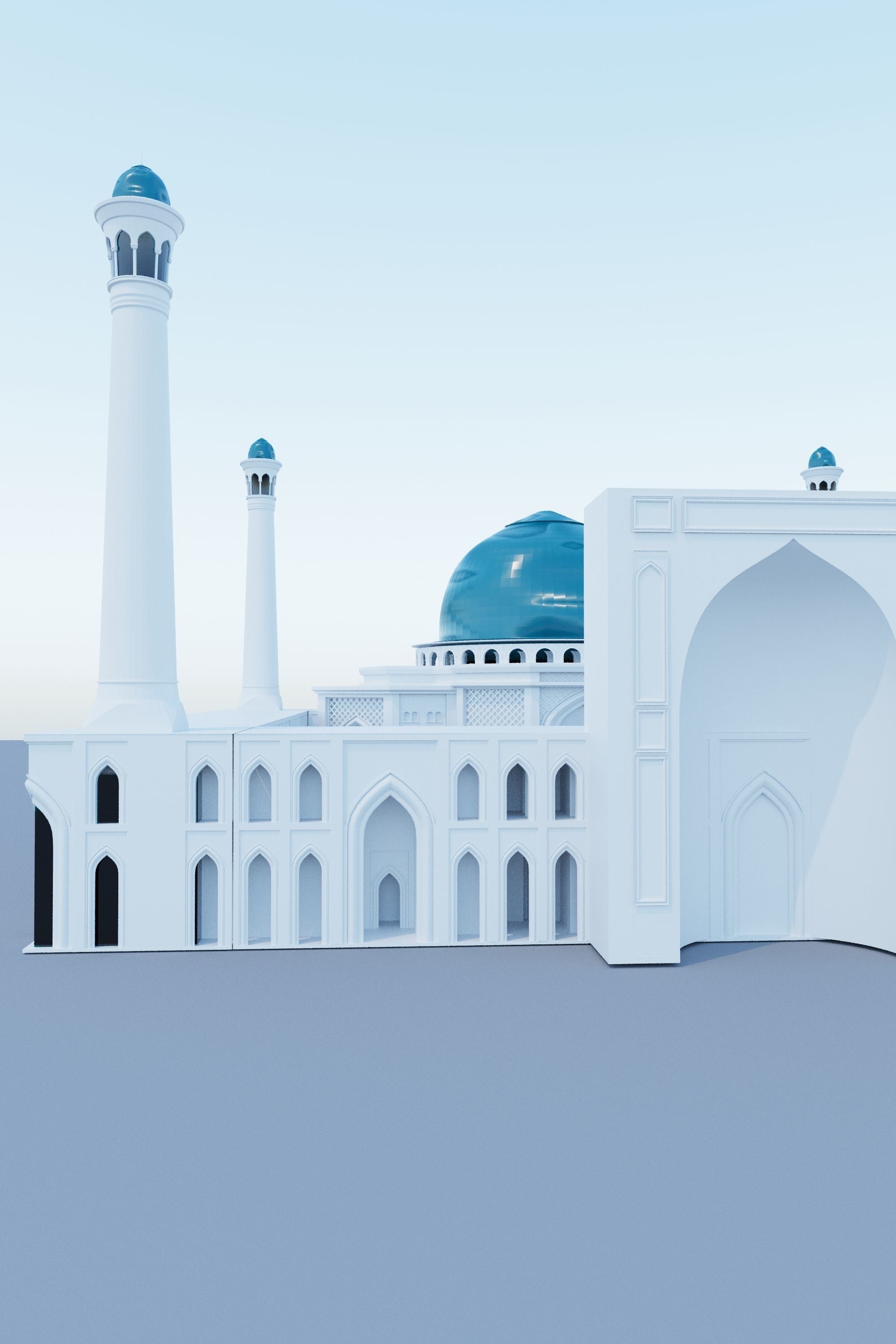 mosque 3d model 3D model_4