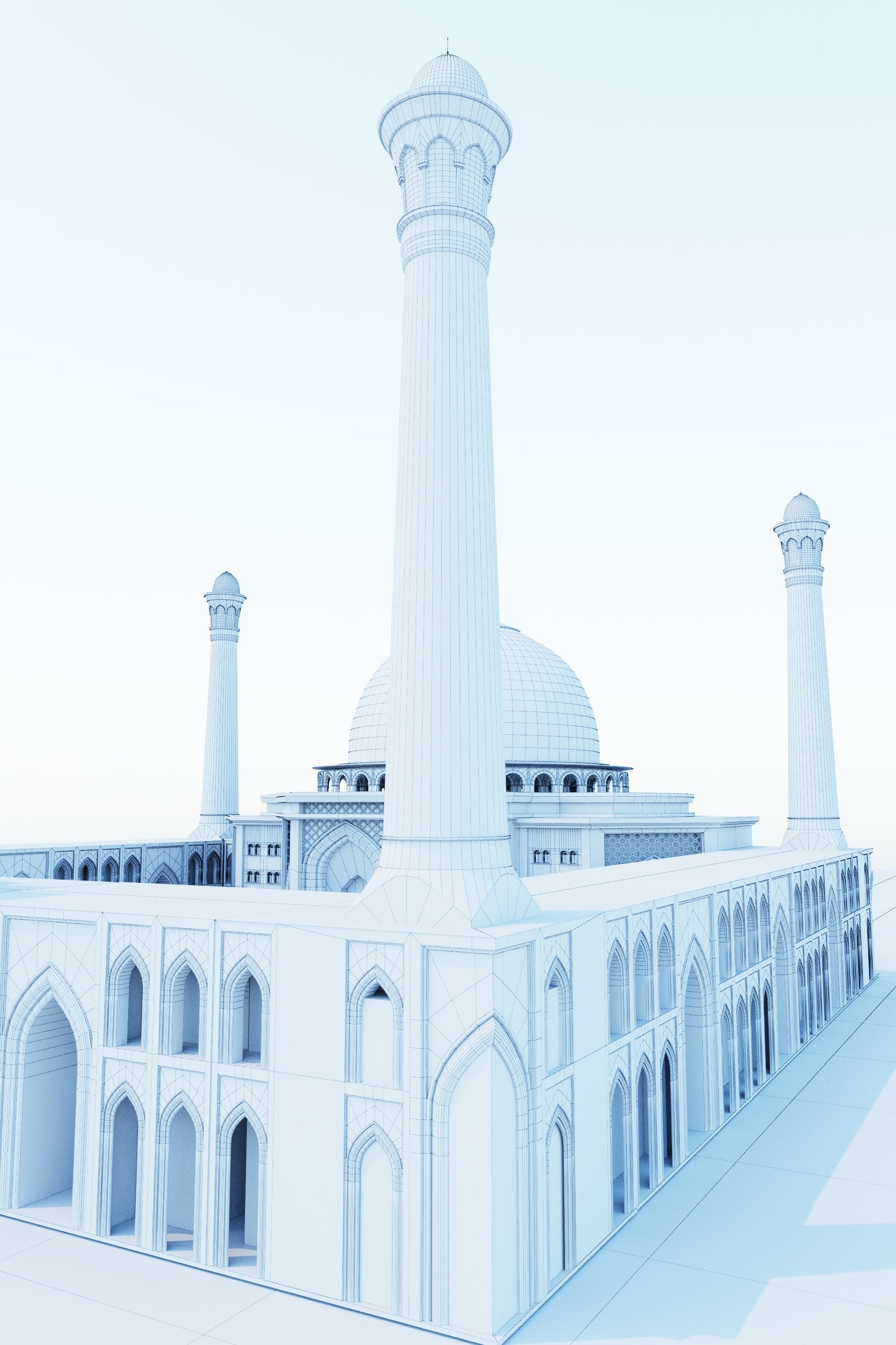 mosque 3d model 3D model_5