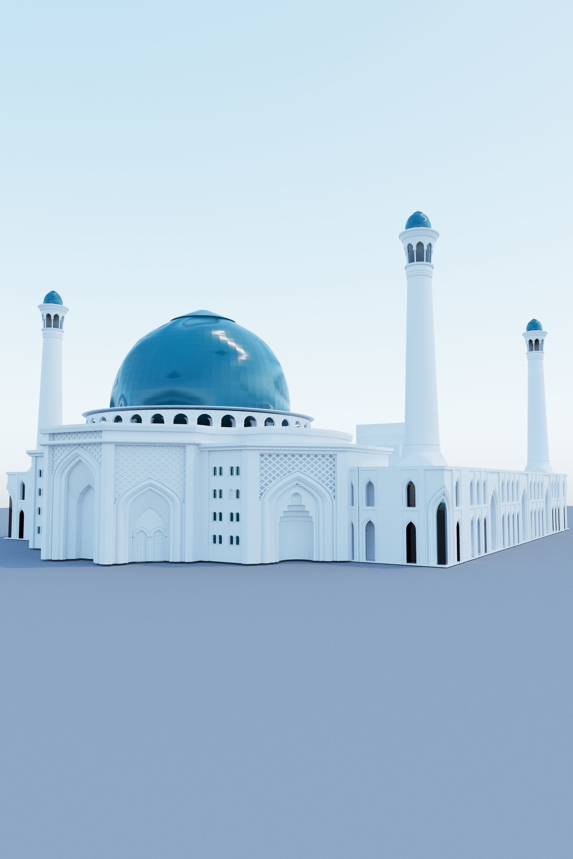 mosque 3d model 3D model_6