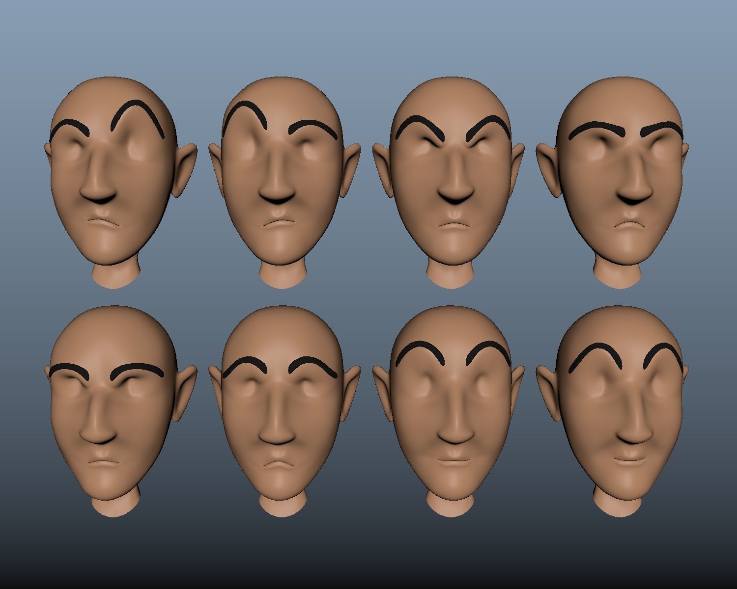 Character Man 3D model_4
