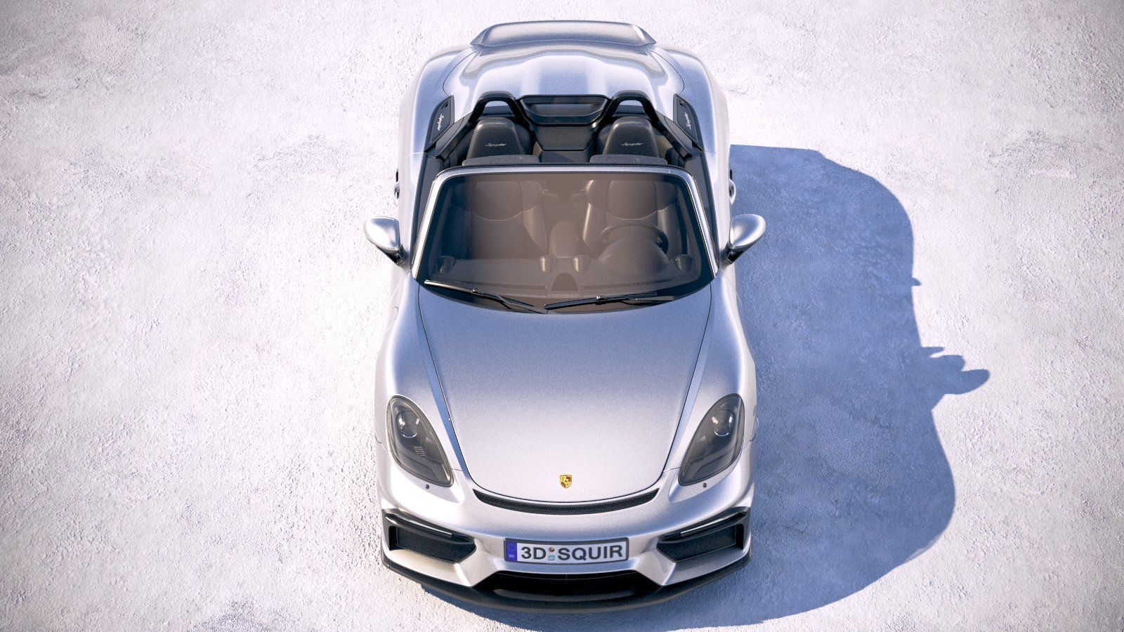 Porsche 718 Boxster Spyder 2020 3D model_8