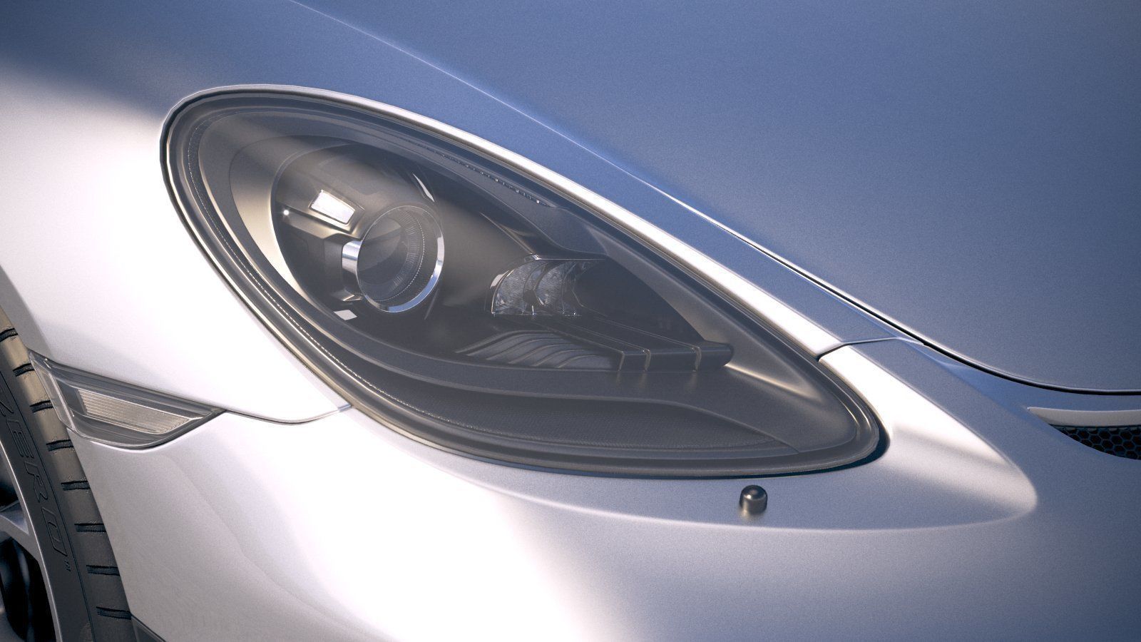 Porsche 718 Boxster Spyder 2020 3D model_15